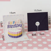 Happy birthday Purple Card